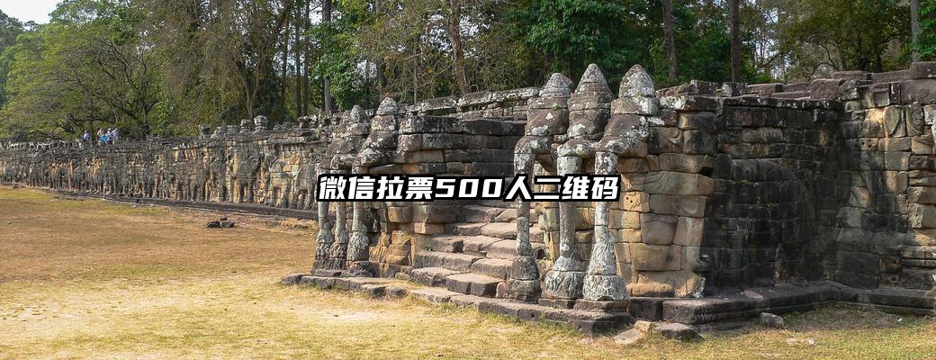 微信拉票500人二维码